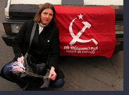 Starsister + Herz auf der Demonstration